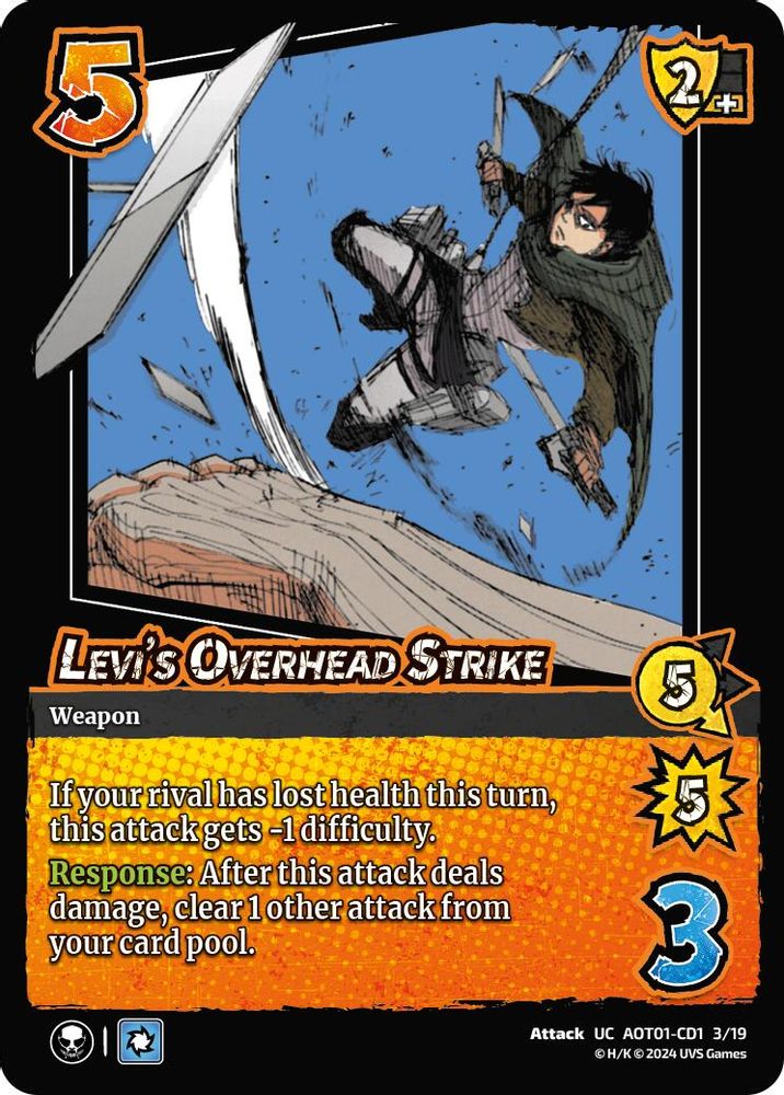 Levi's Overhead Strike (CD1), Standard, front
