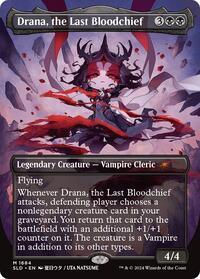 Drana, the Last Bloodchief (Rainbow Foil), Secret Lair Drop Series