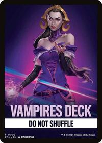 Vampires Deck Theme Card, Foundations