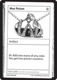 Mox Poison, Mystery Booster 2 Playtest Cards