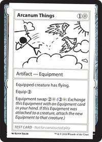 Arcanum Things, Mystery Booster 2 Playtest Cards