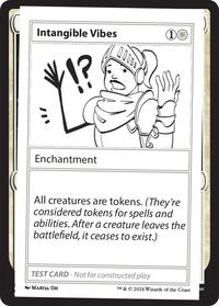 Intangible Vibes, Mystery Booster 2 Playtest Cards