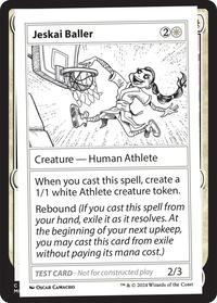 Jeskai Baller, Mystery Booster 2 Playtest Cards