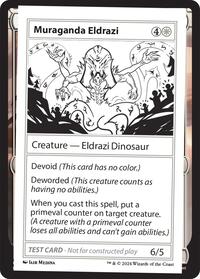Muraganda Eldrazi, Mystery Booster 2 Playtest Cards