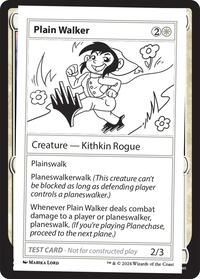 Plain Walker, Mystery Booster 2 Playtest Cards