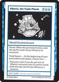 Alberix, the Trade Planet, Mystery Booster 2 Playtest Cards