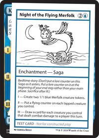 Night of the Flying Merfolk, Mystery Booster 2 Playtest Cards