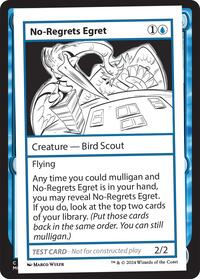No-Regrets Egret, Mystery Booster 2 Playtest Cards