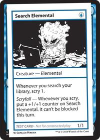 Search Elemental, Mystery Booster 2 Playtest Cards