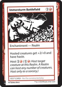 Immersturm Battlefield, Mystery Booster 2 Playtest Cards
