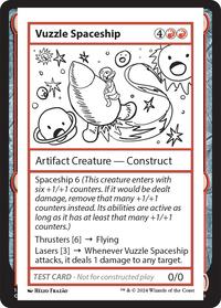 Vuzzle Spaceship, Mystery Booster 2 Playtest Cards