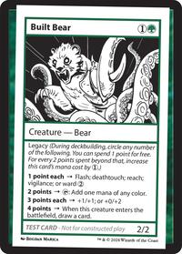 Built Bear, Mystery Booster 2 Playtest Cards