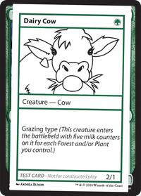 Dairy Cow, Mystery Booster 2 Playtest Cards