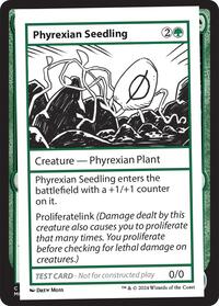 Phyrexian Seedling, Mystery Booster 2 Playtest Cards