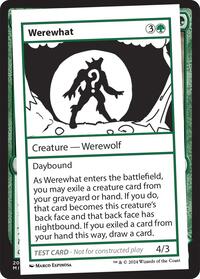 Werewhat, Mystery Booster 2 Playtest Cards