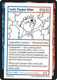 Lutri, Pauper Otter, Mystery Booster 2 Playtest Cards