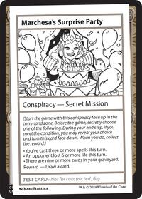Marchesa's Surprise Party, Mystery Booster 2 Playtest Cards