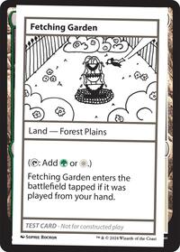 Fetching Garden, Mystery Booster 2 Playtest Cards