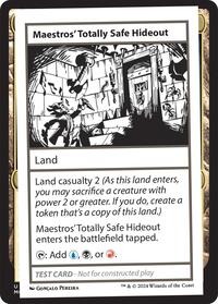 Maestros' Totally Safe Hideout, Mystery Booster 2 Playtest Cards