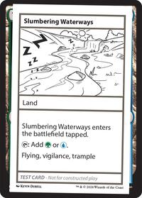 Slumbering Waterways, Mystery Booster 2 Playtest Cards