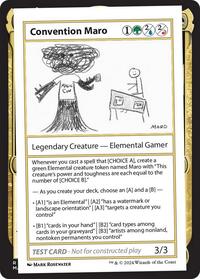 Convention Maro, Mystery Booster: Convention Edition Exclusives