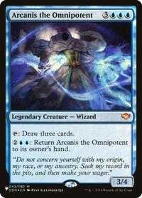 Arcanis the Omnipotent, The List Reprints