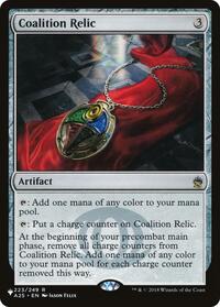 Coalition Relic (A25), The List Reprints
