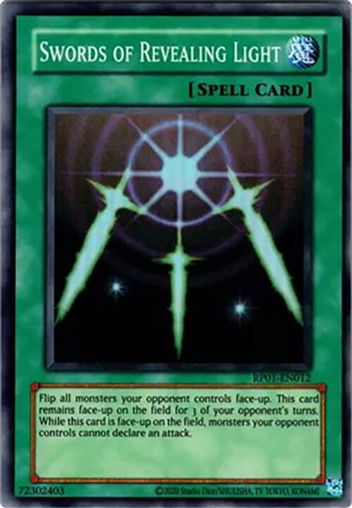 Swords of Revealing Light, Unlimited, front