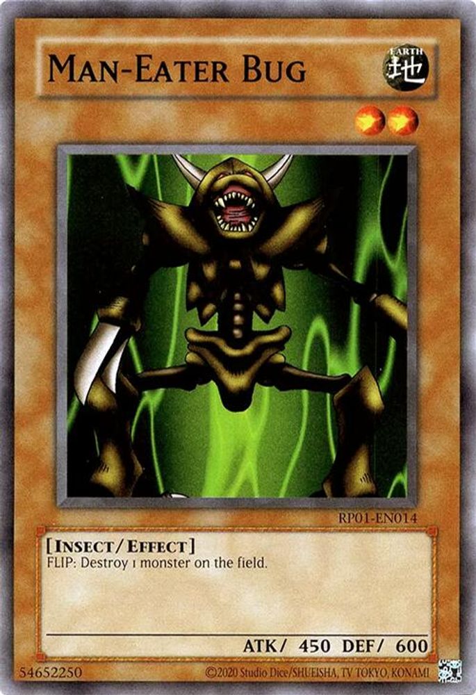 Man-Eater Bug, Unlimited, front
