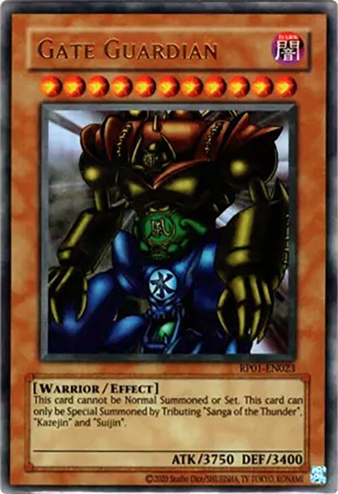 Gate Guardian, Unlimited, front