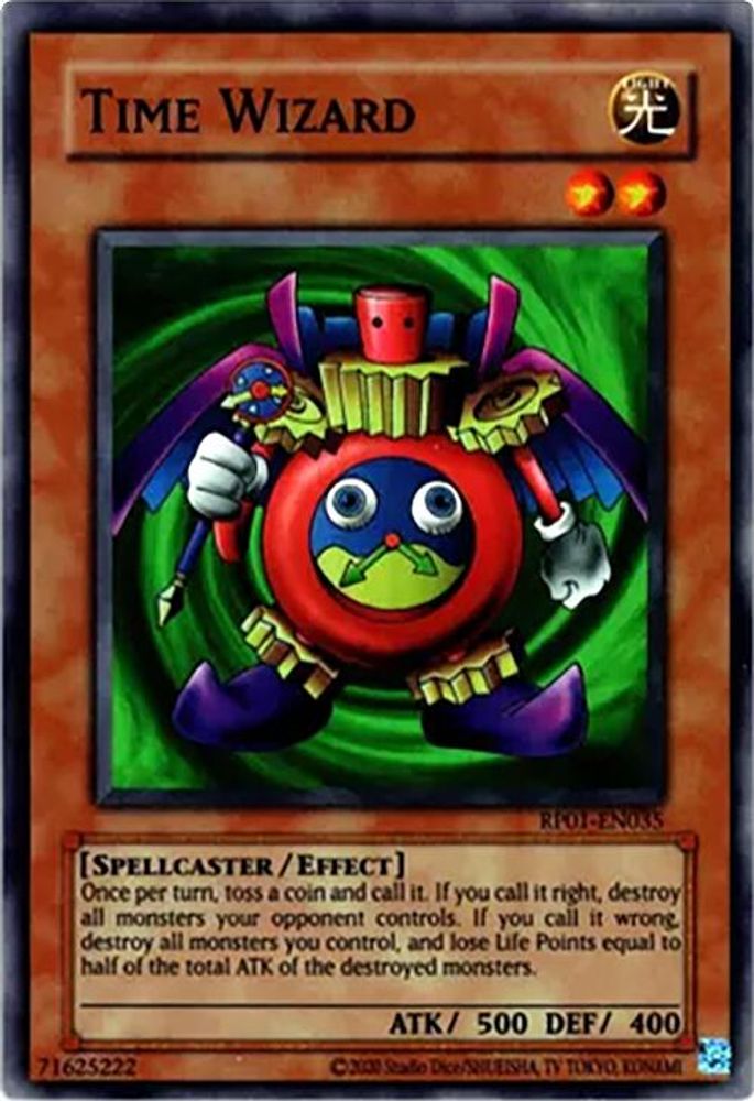 Time Wizard, Unlimited, front