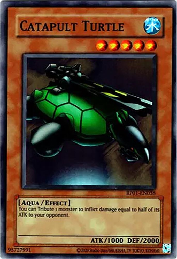 Catapult Turtle, Unlimited, front