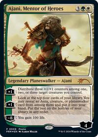 Ajani, Mentor of Heroes (Deluxe Commander Kit), Unique and Miscellaneous Promos