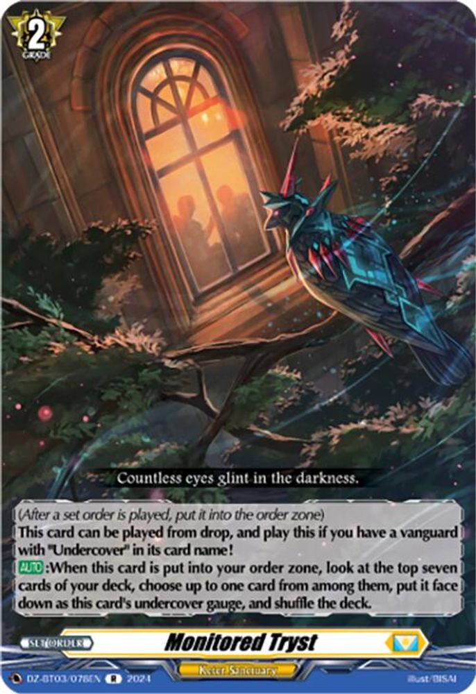 Monitored Tryst, Standard, front