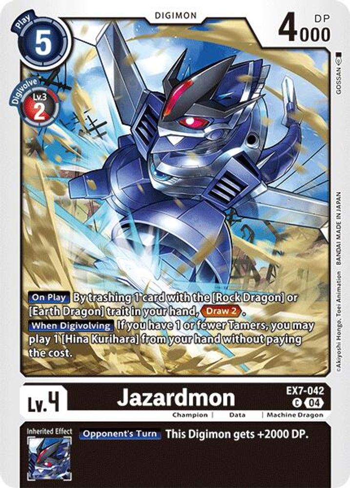 Jazardmon, Standard, front