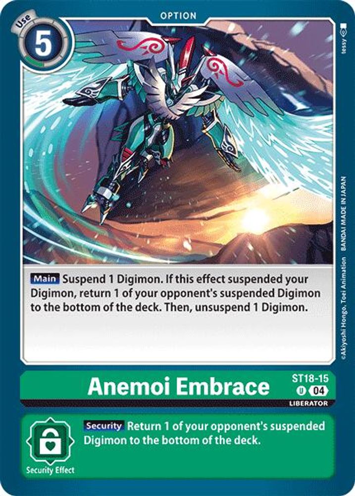 Anemoi Embrace, Standard, front