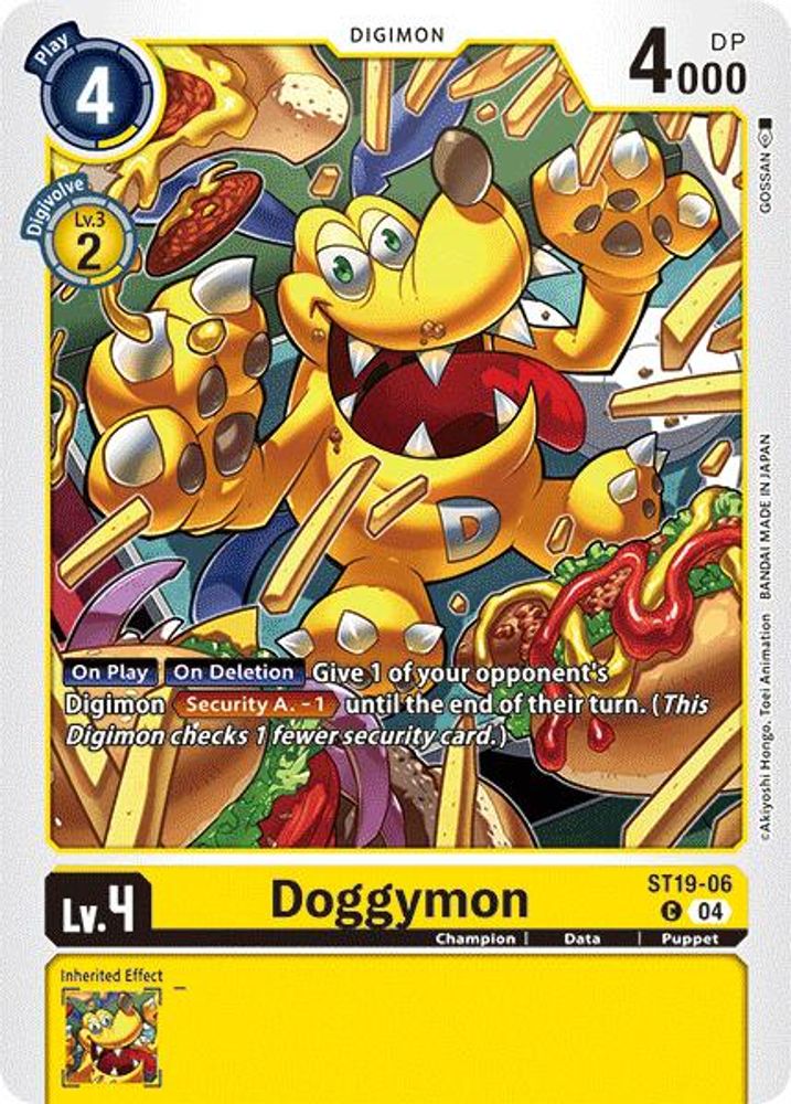 Doggymon, Standard, front