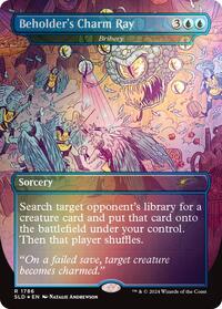 Beholder's Charm Ray - Bribery (Rainbow Foil), Secret Lair Drop Series