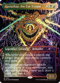 Karazikar, the Eye Tyrant (Rainbow Foil), Secret Lair Drop Series