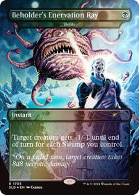 Beholder's Enervation Ray - Defile (Rainbow Foil), Secret Lair Drop Series