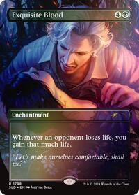 Exquisite Blood (Rainbow Foil), Secret Lair Drop Series