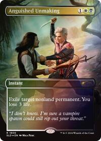 Anguished Unmaking (1800) (Rainbow Foil), Secret Lair Drop Series