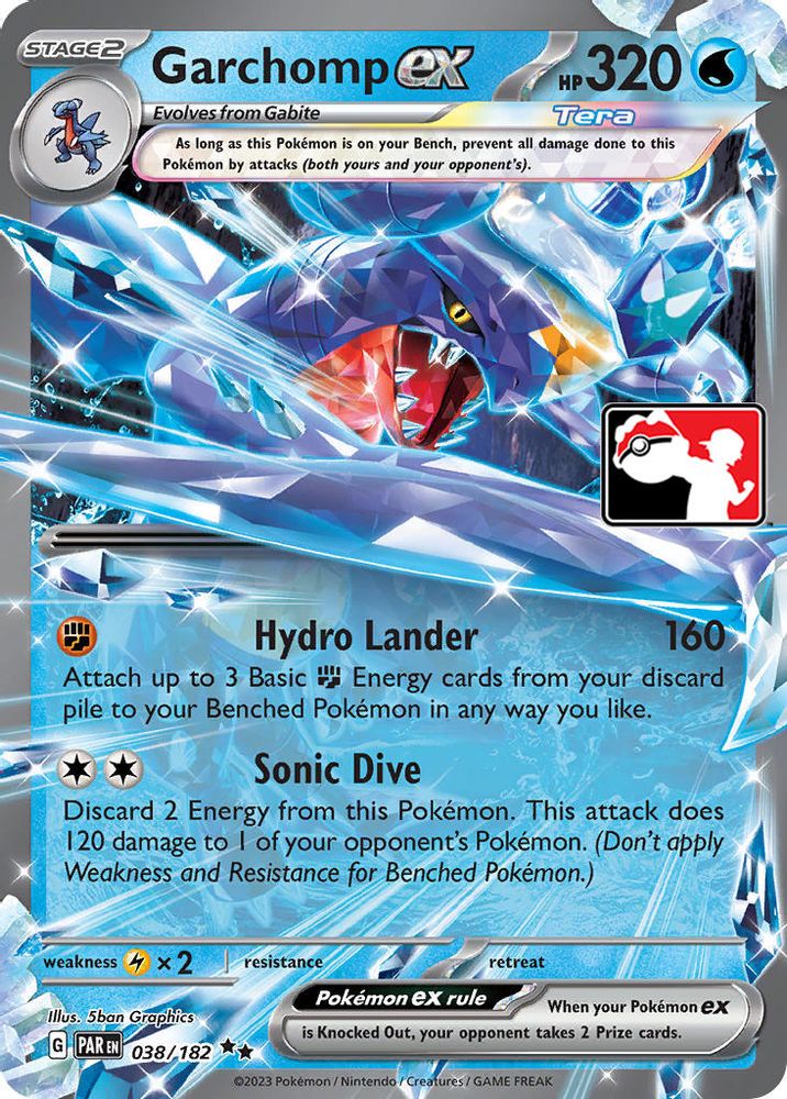 Garchomp ex - 038/182