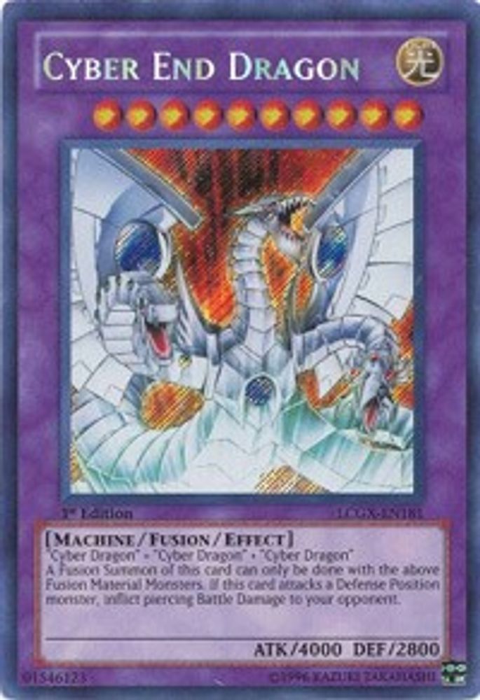 Cyber End Dragon, 1st-edition, front