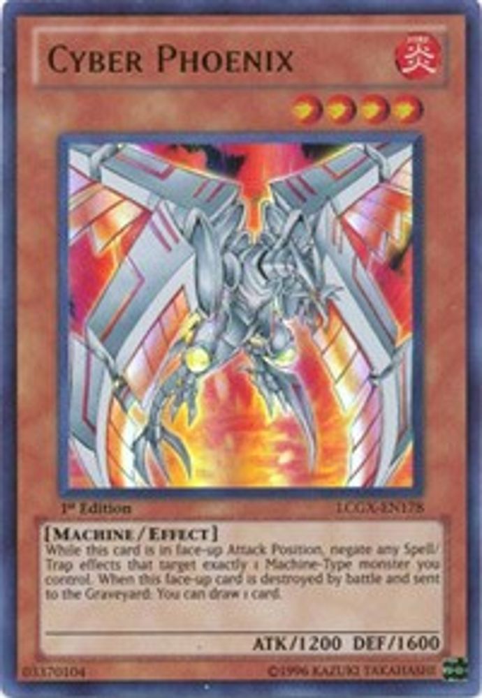 Cyber Phoenix, 1st-edition, front