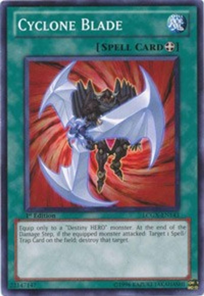 Cyclone Blade, 1st-edition, front