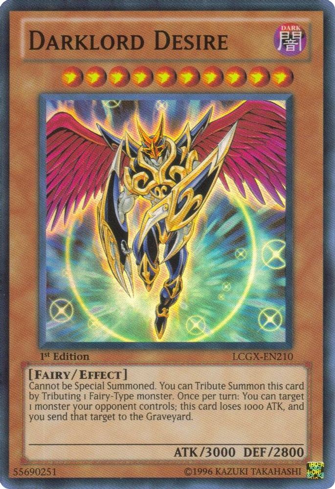 Darklord Desire, 1st-edition, front