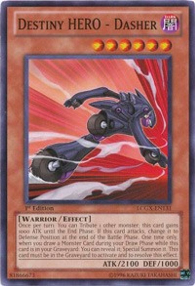 Destiny HERO - Dasher, 1st-edition, front