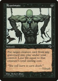 Reanimate, Tempest