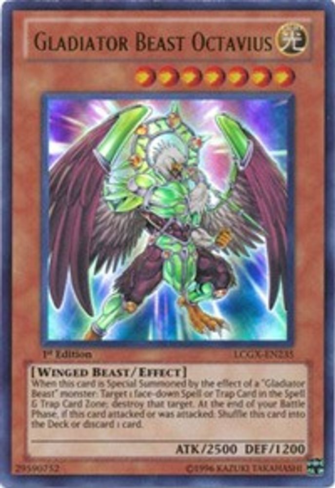 Gladiator Beast Octavius, 1st-edition, front